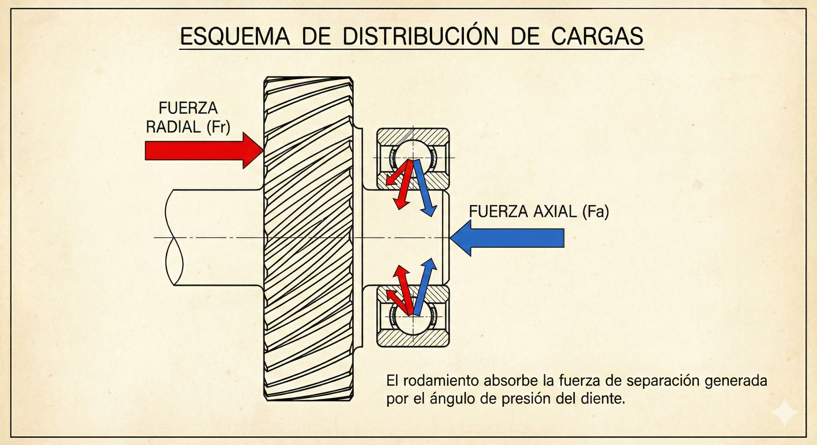 Esquema de Fuerzas